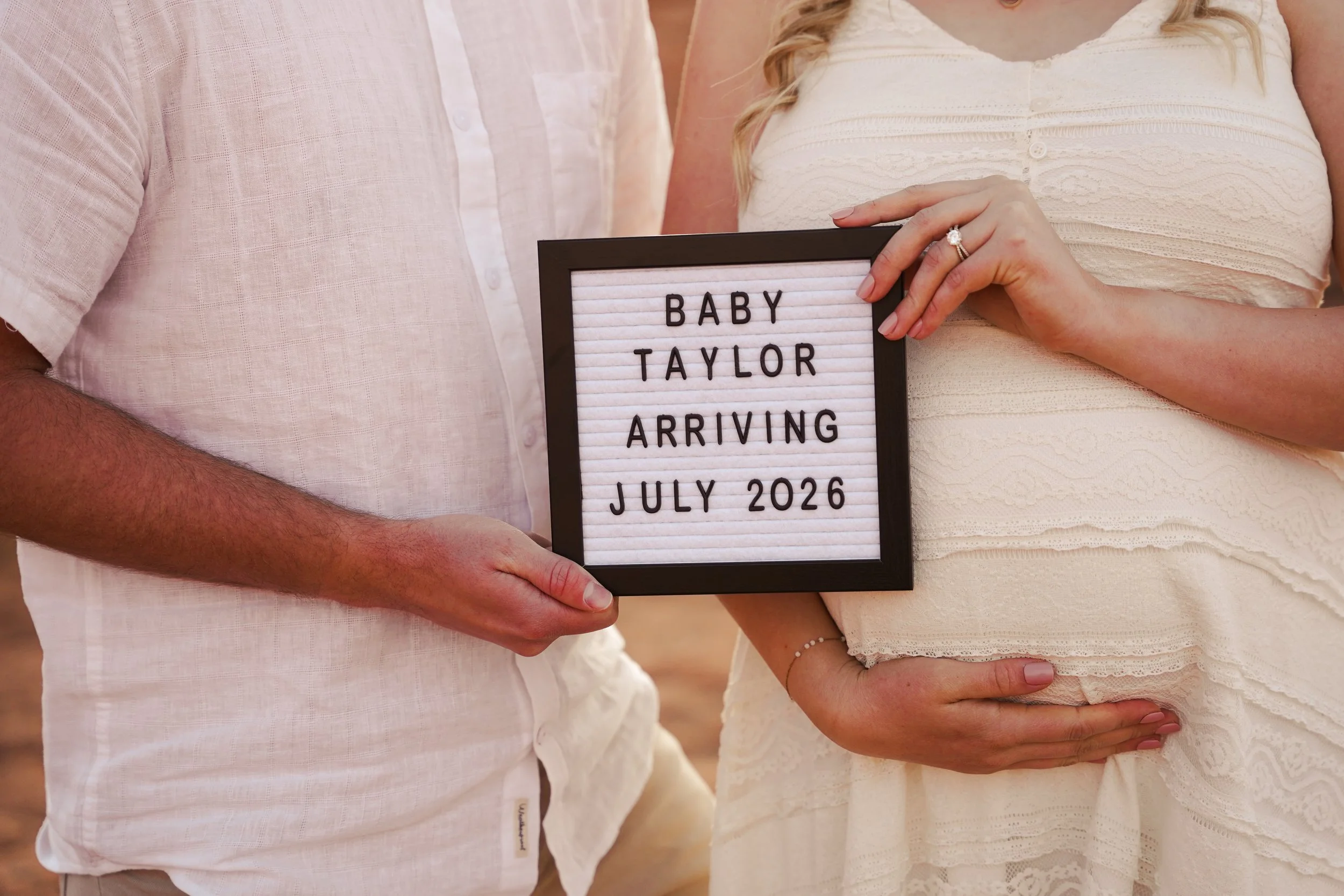 Baby Arriving July 2026 - Maternity Photoshoot