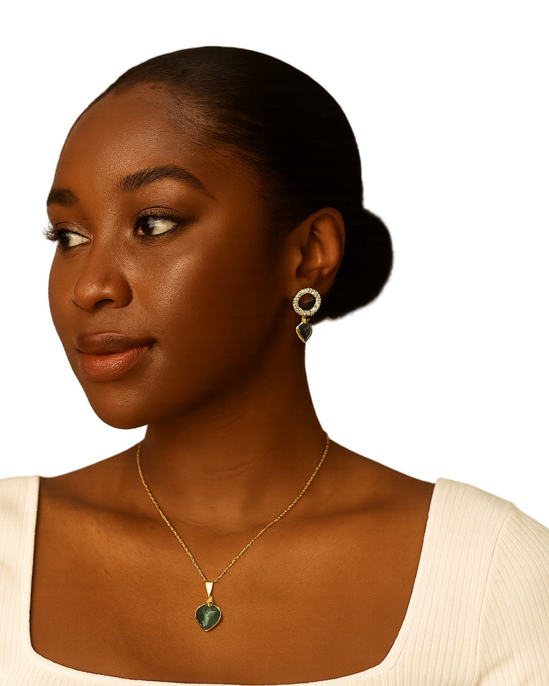 Conjunto Coração Verde