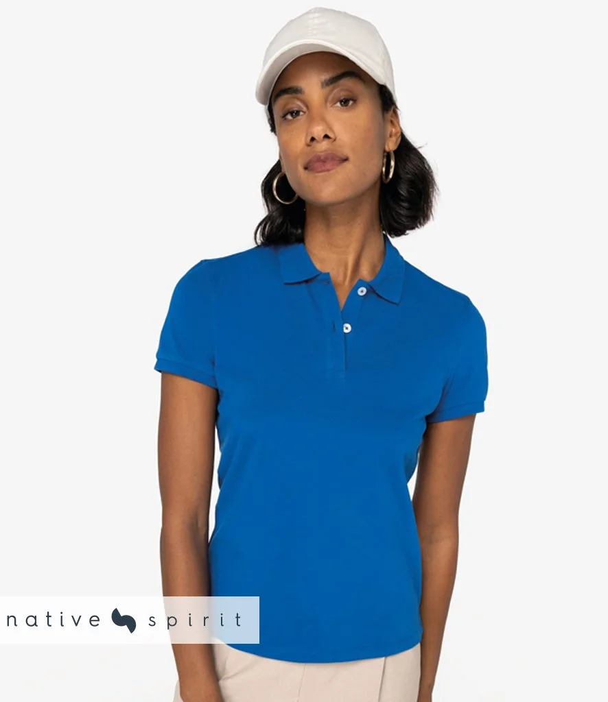 Ladies Cotton Pique Polo Shirt