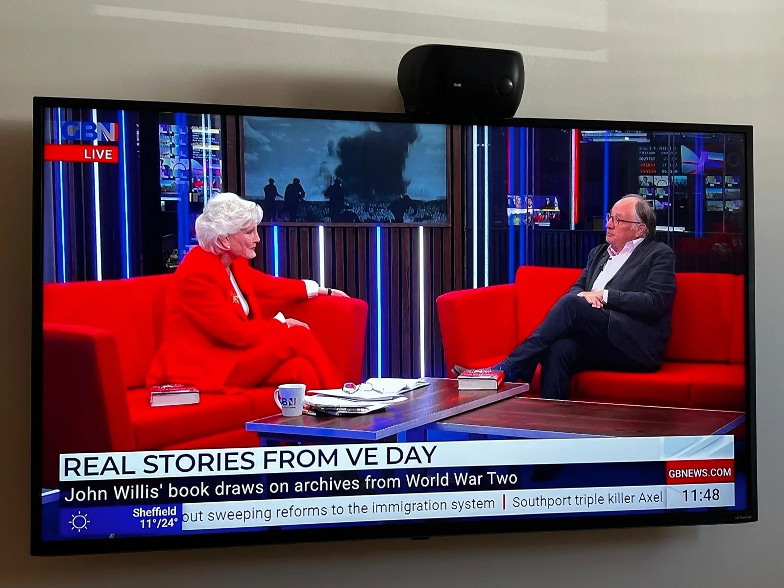 Angela Rippon Interview GB News