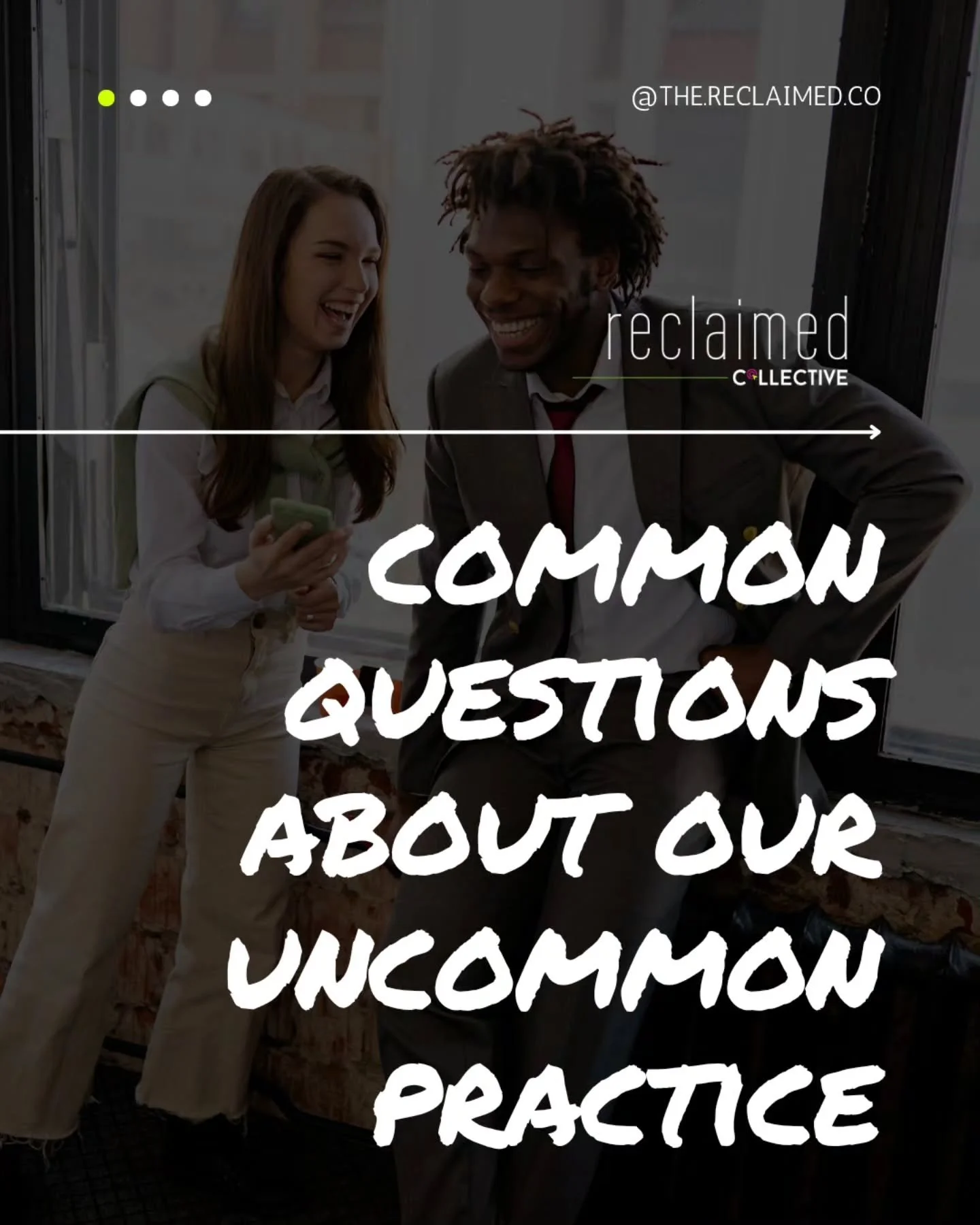 We believe in transparency, removing barriers to access to care, and collaboration. Leant more about what sets our work apart.

Complimentary 15 minute phone consultations available for all new clients can be scheduled on our website linked above or 