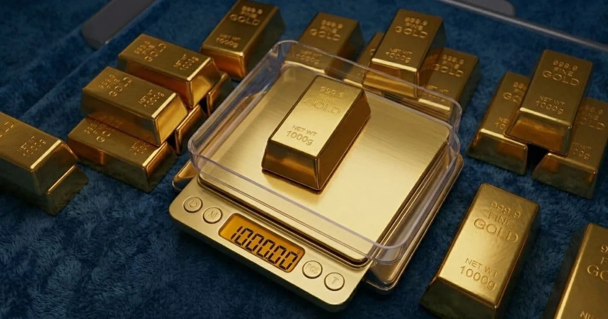 How Much Does a Gold Bar Weigh?