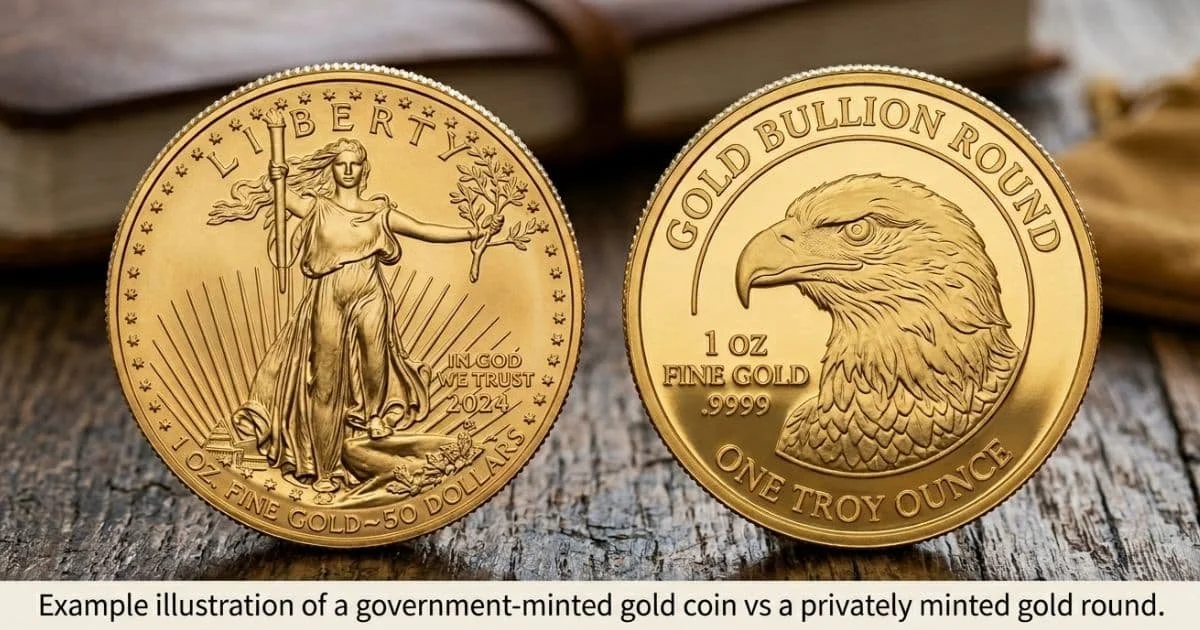 Gold Coin vs Gold Round: What’s the Difference and Which Should You Buy?
