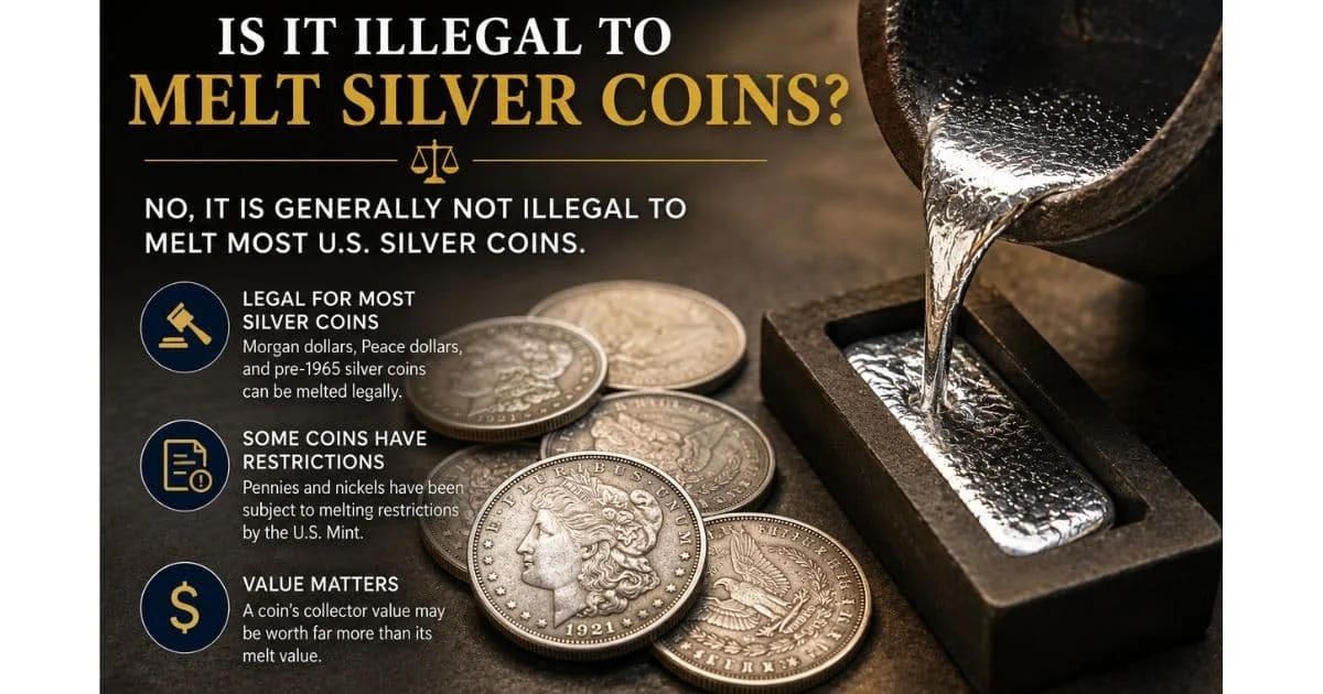 Is It Illegal to Melt Silver Coins?