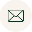 Icon of an envelope, representing email or messaging