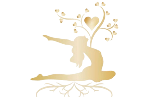 A stylized illustration of a tree with a heart-shaped canopy and roots, featuring various colors and accents.