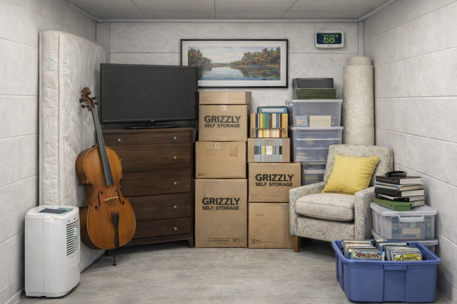 5x10 Climate Controlled Unit