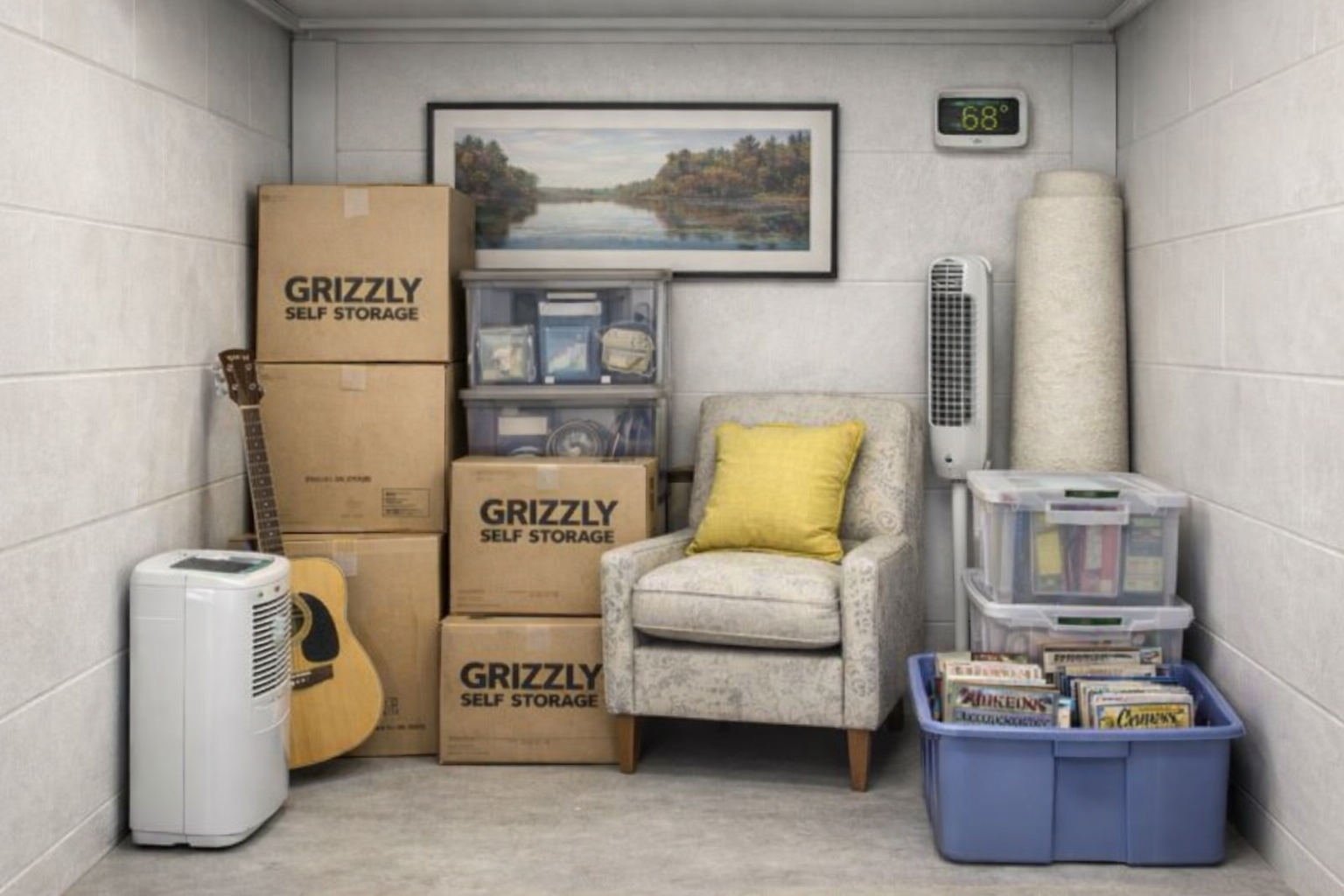 5x5 Climate Controlled Unit