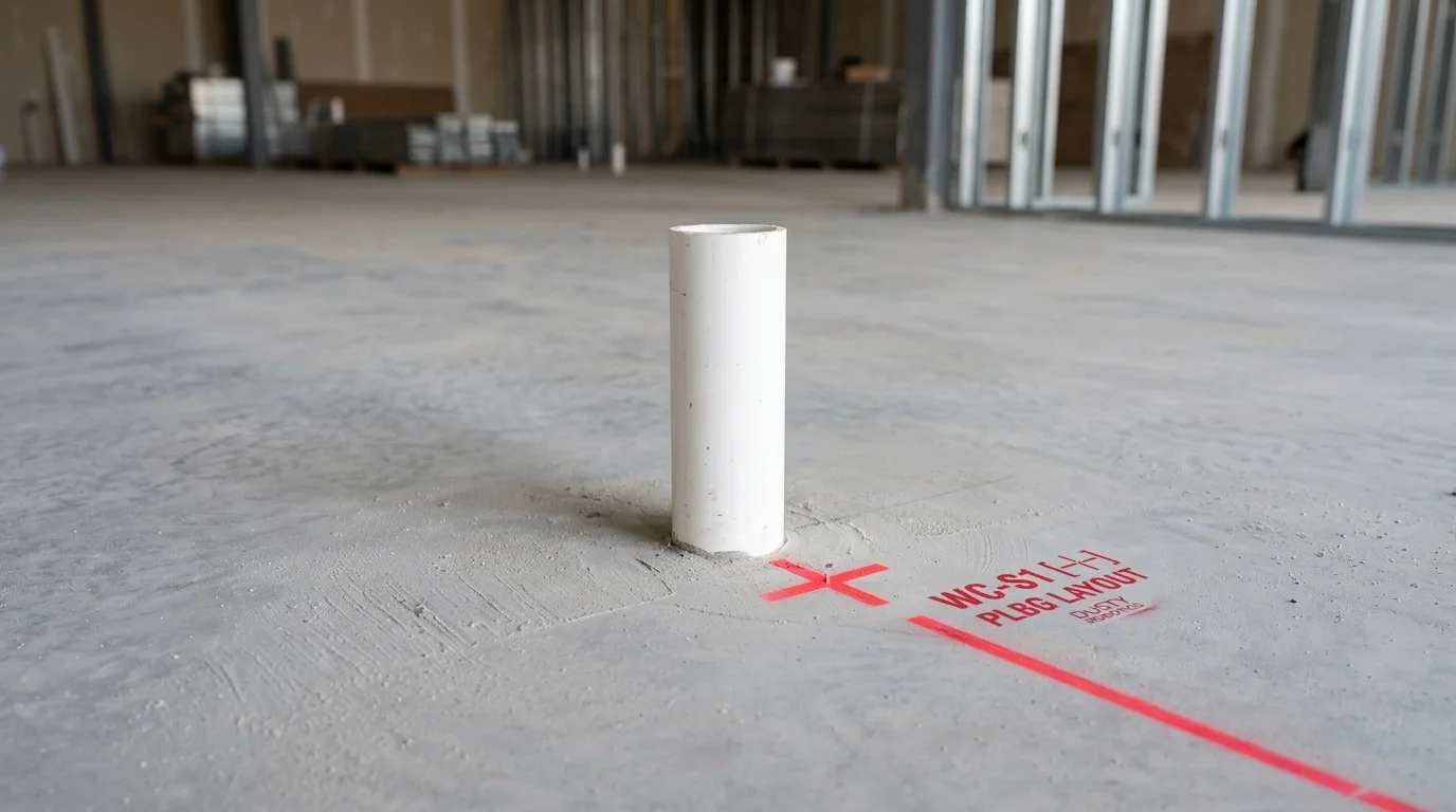 The Plumbing Stub-up Standoff: Why Your Walls and Pipes Aren't Talking to Each Other