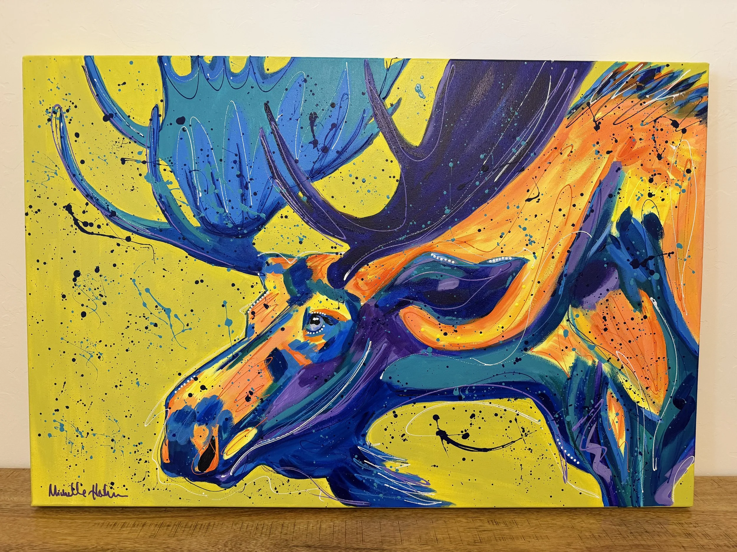 Moose in Technicolor