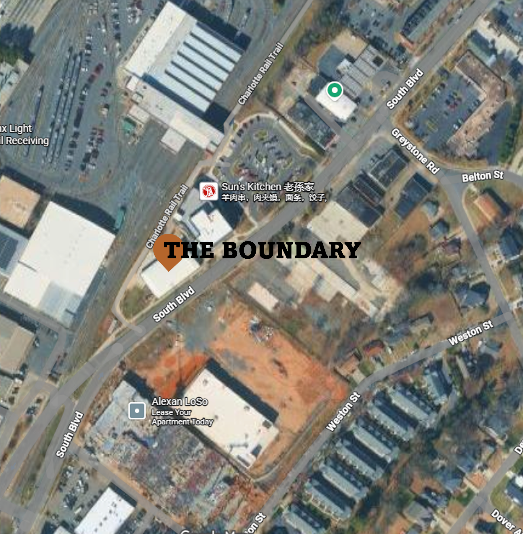 Google Map The Boundary Southend.png