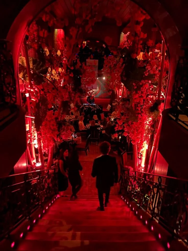 Buddha Bar Paris-style private dinner event design