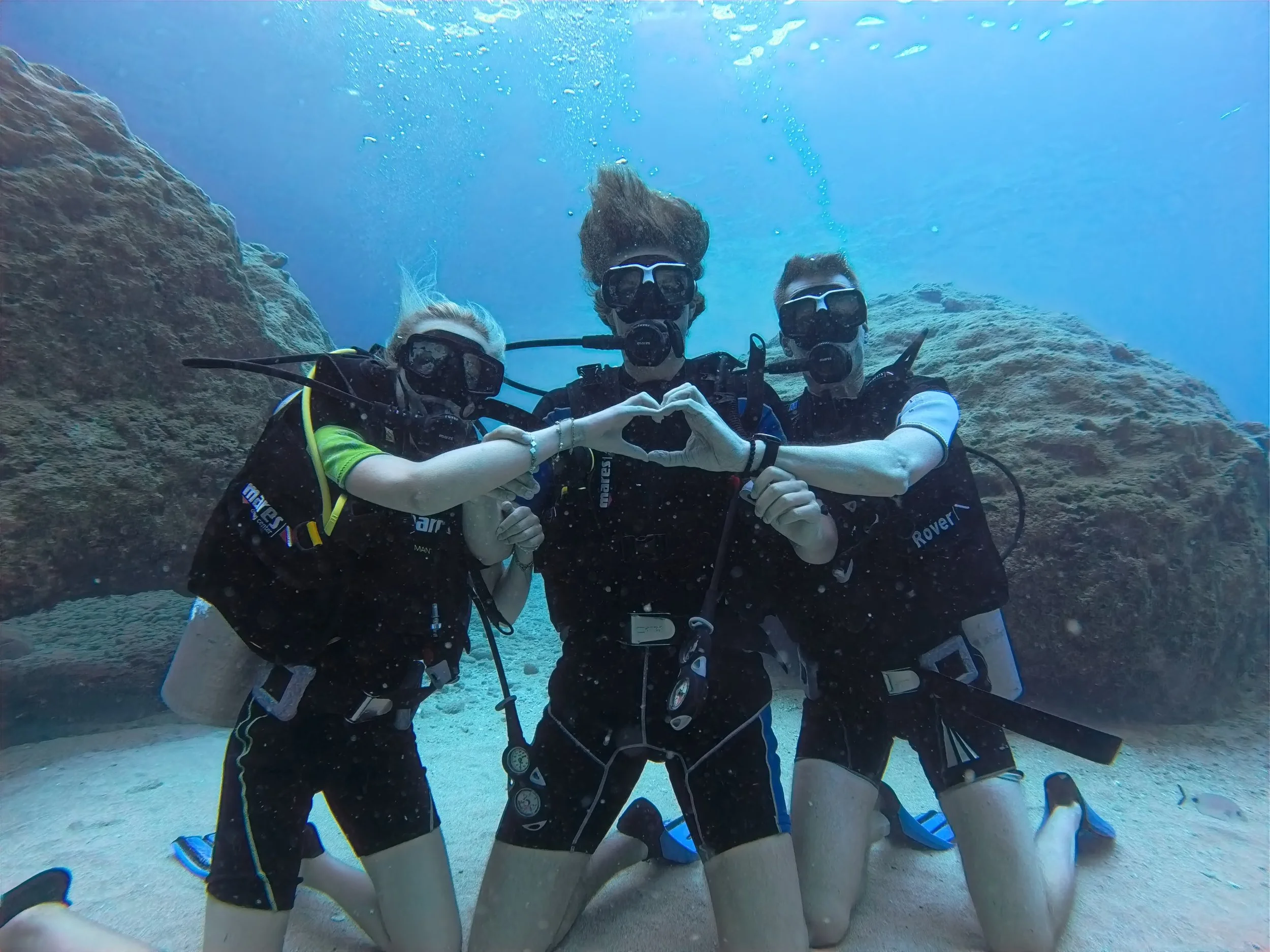 Group scuba diving experience in Zakynthos with Eurodivers Zante