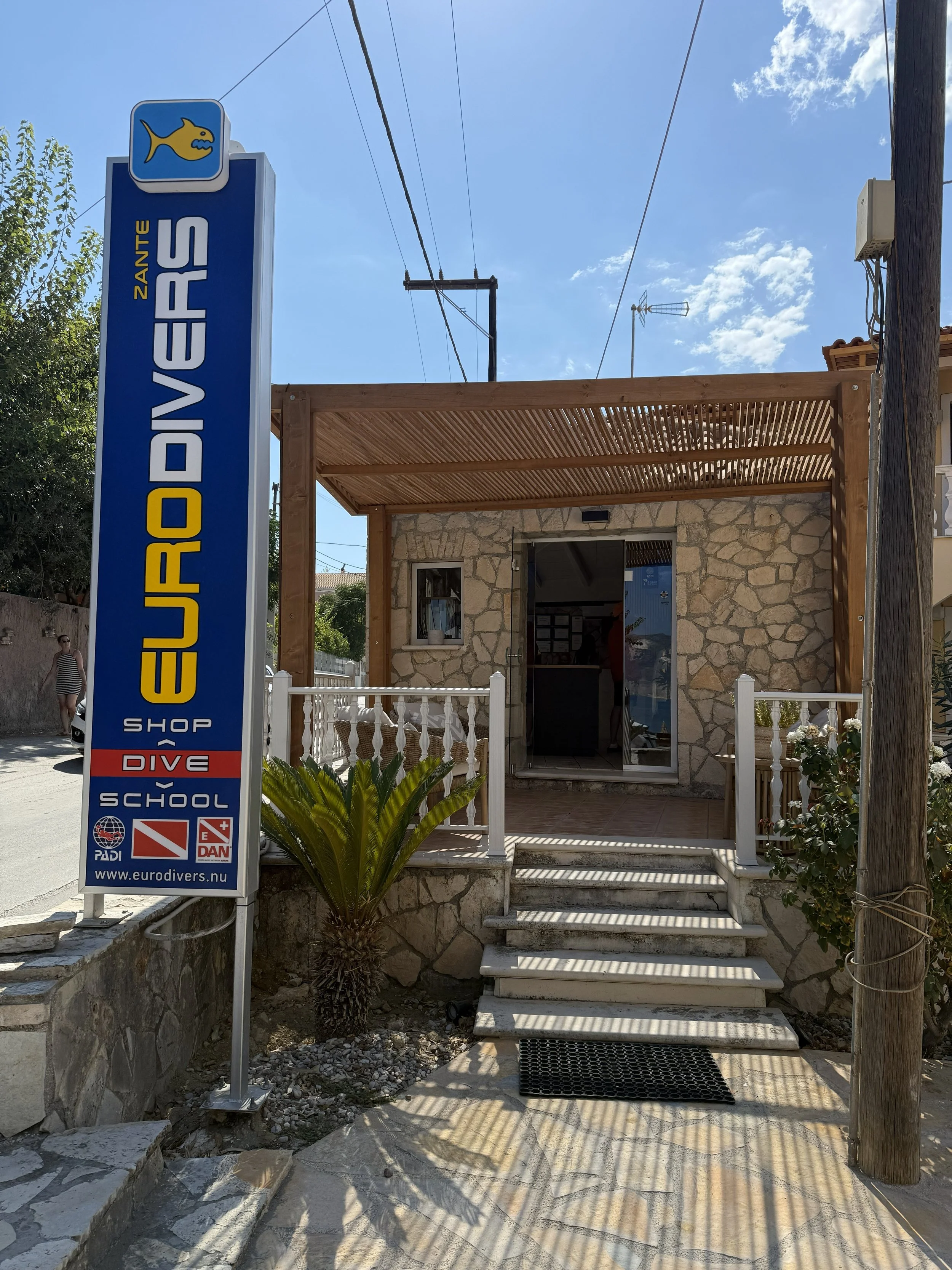 Eurodivers Zante PADI dive center in Zakynthos Greece