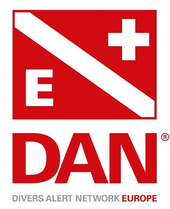 DAN Europe diving safety partner logo at Eurodivers Zante