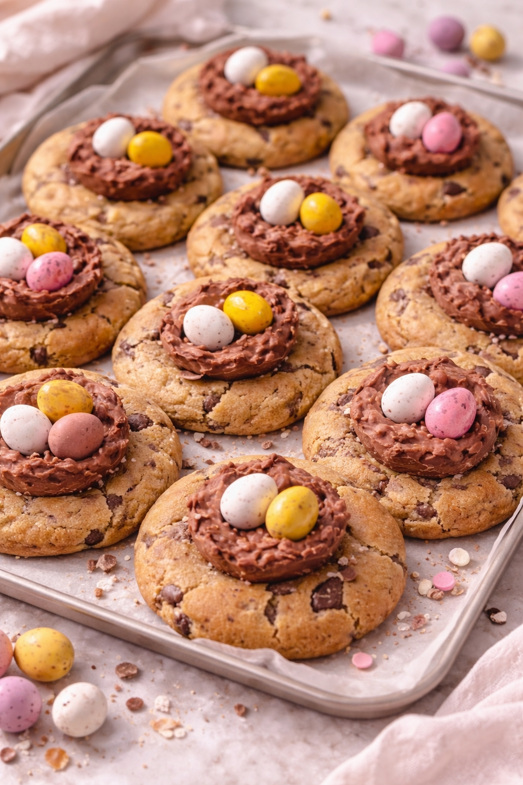 Sweetella Bakes Easter Nest NYC Cookies