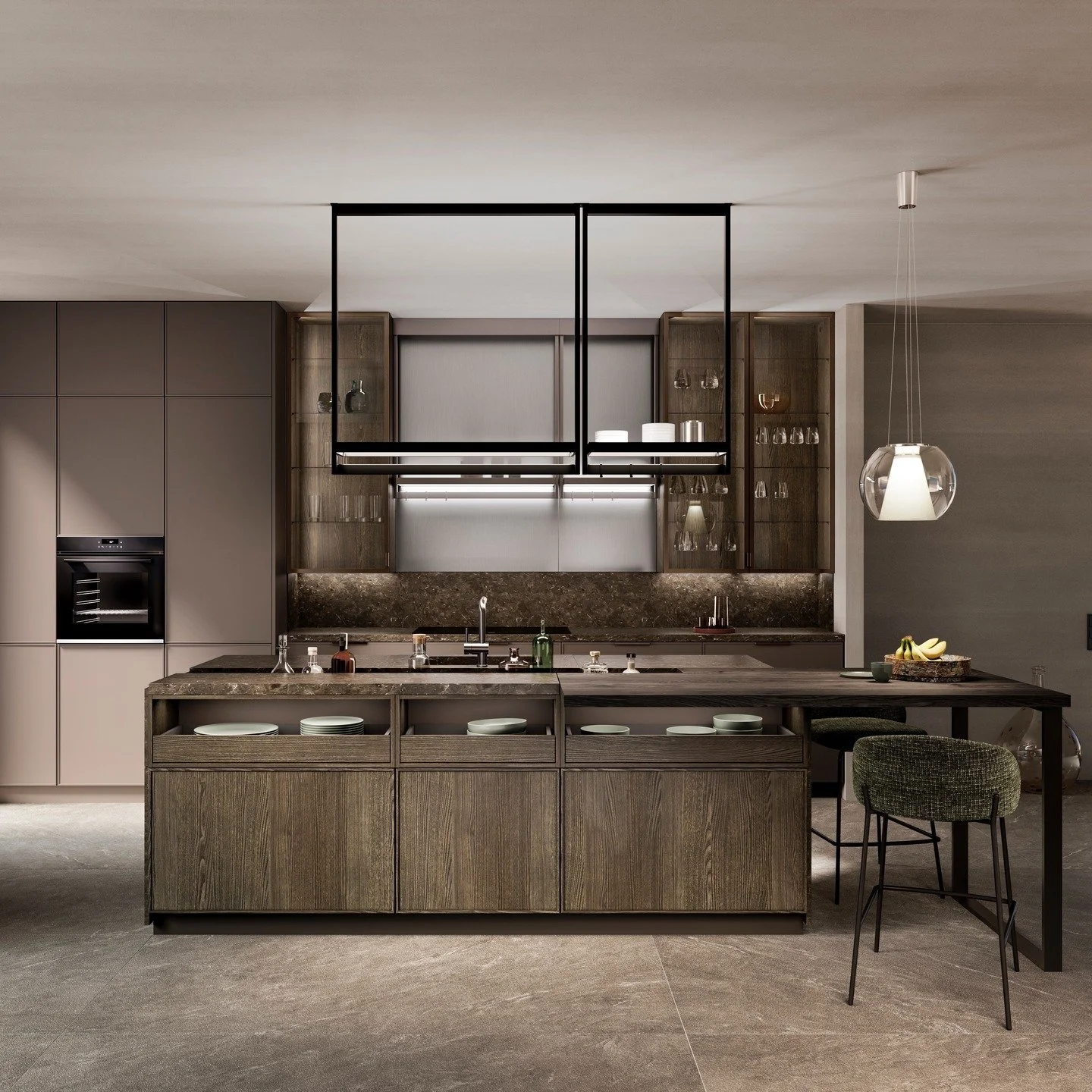 ✨ Novi kuhinjski program WAKUU ✨
Minimalizem, eleganca in natančnost v enem.
Le 10 mm tanek okvir ustvarja čiste linije in brezčasno obliko, ki poudari vrhunski dizajn. Program WAKUU je na voljo v dveh različicah:
🌿 WAKUU v naravnem lesu &ndash; izj