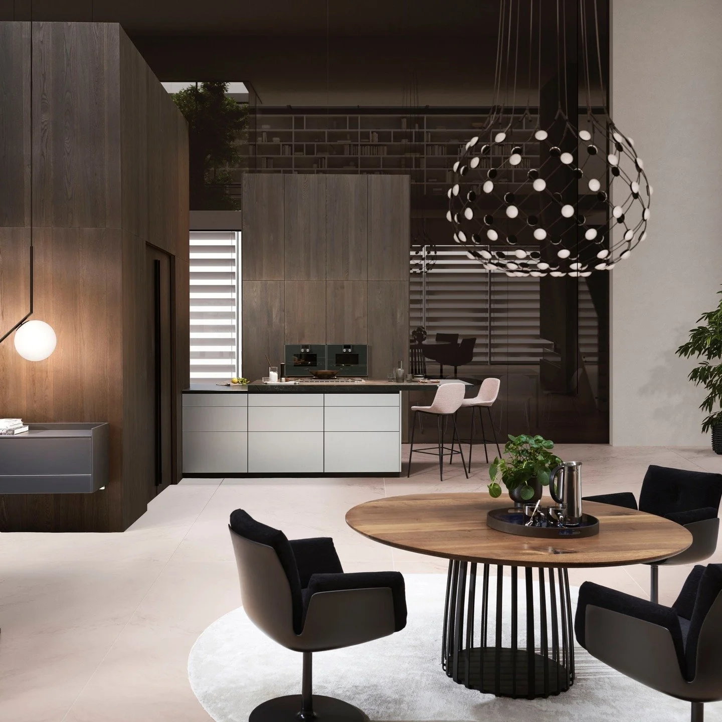 ✨ Kuhinja, ki presega meje klasičnega prostora.
Sodobna želja po odprtih kuhinjskih in bivalnih prostorih zahteva inovativne re&scaron;itve, ki segajo onkraj tradicionalnega oblikovanja.
Z LEICHT arhitekturno kuhinjo združujemo najsodobnej&scaron;o p