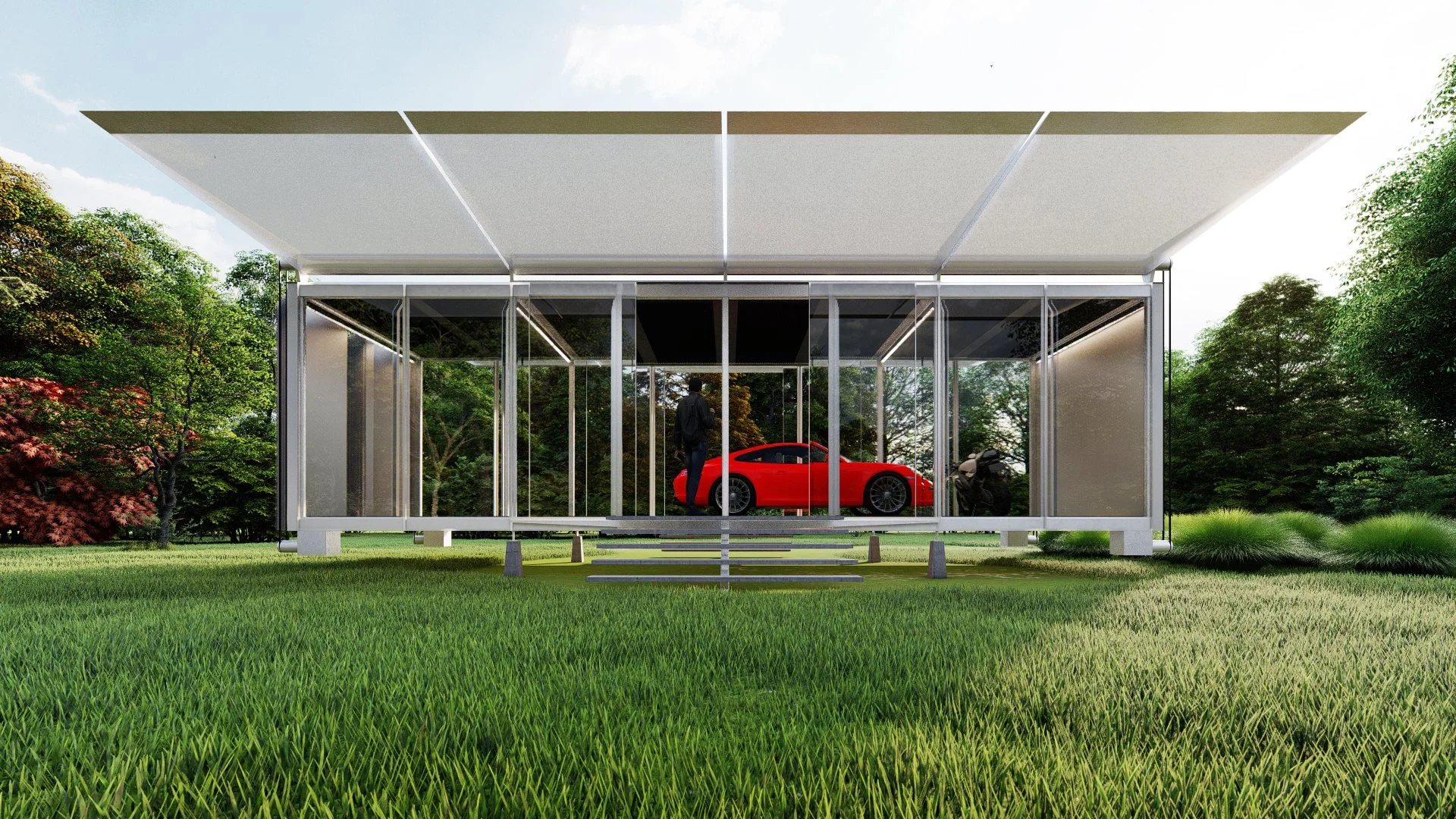 CONTAINER - DESIGNER: FGP - PROJECT LEADER: DAMAA - RENDER AND MODELING: DAMAA