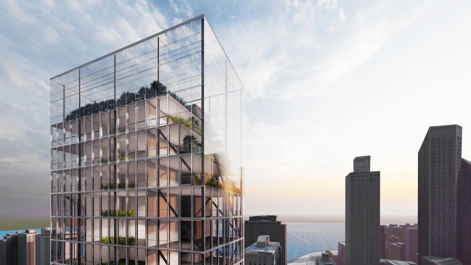 BELLEVUE - DESIGNER: FGP - PROJECT LEADER: DAMAA - RENDER AND MODELING: DAMAA