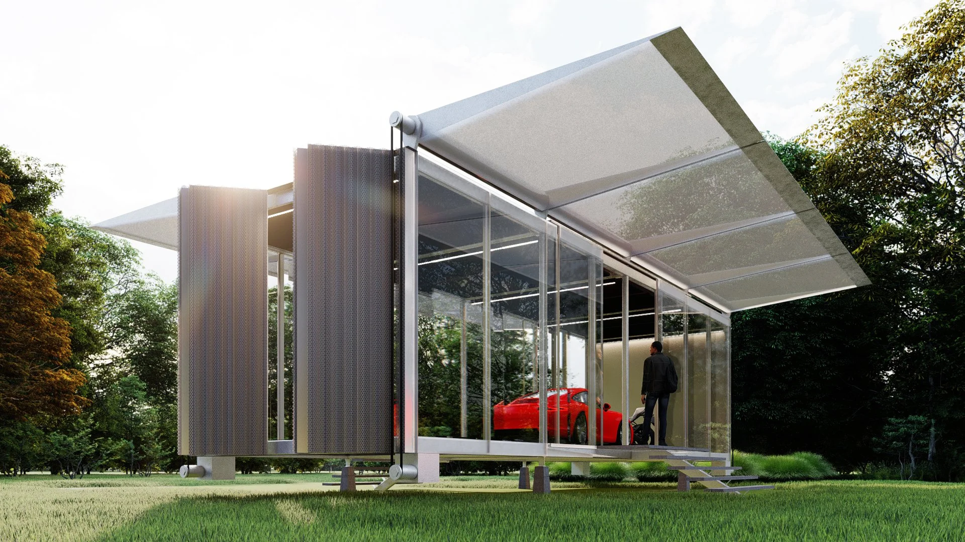 CONTAINER - DESIGNER: FGP - PROJECT LEADER: DAMAA - RENDER AND MODELING: DAMAA