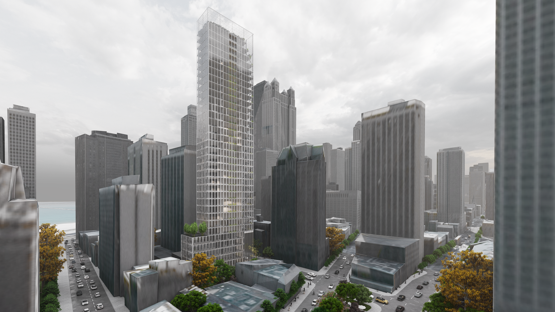 BELLEVUE - DESIGNER: FGP - PROJECT LEADER: DAMAA - RENDER AND MODELING: DAMAA