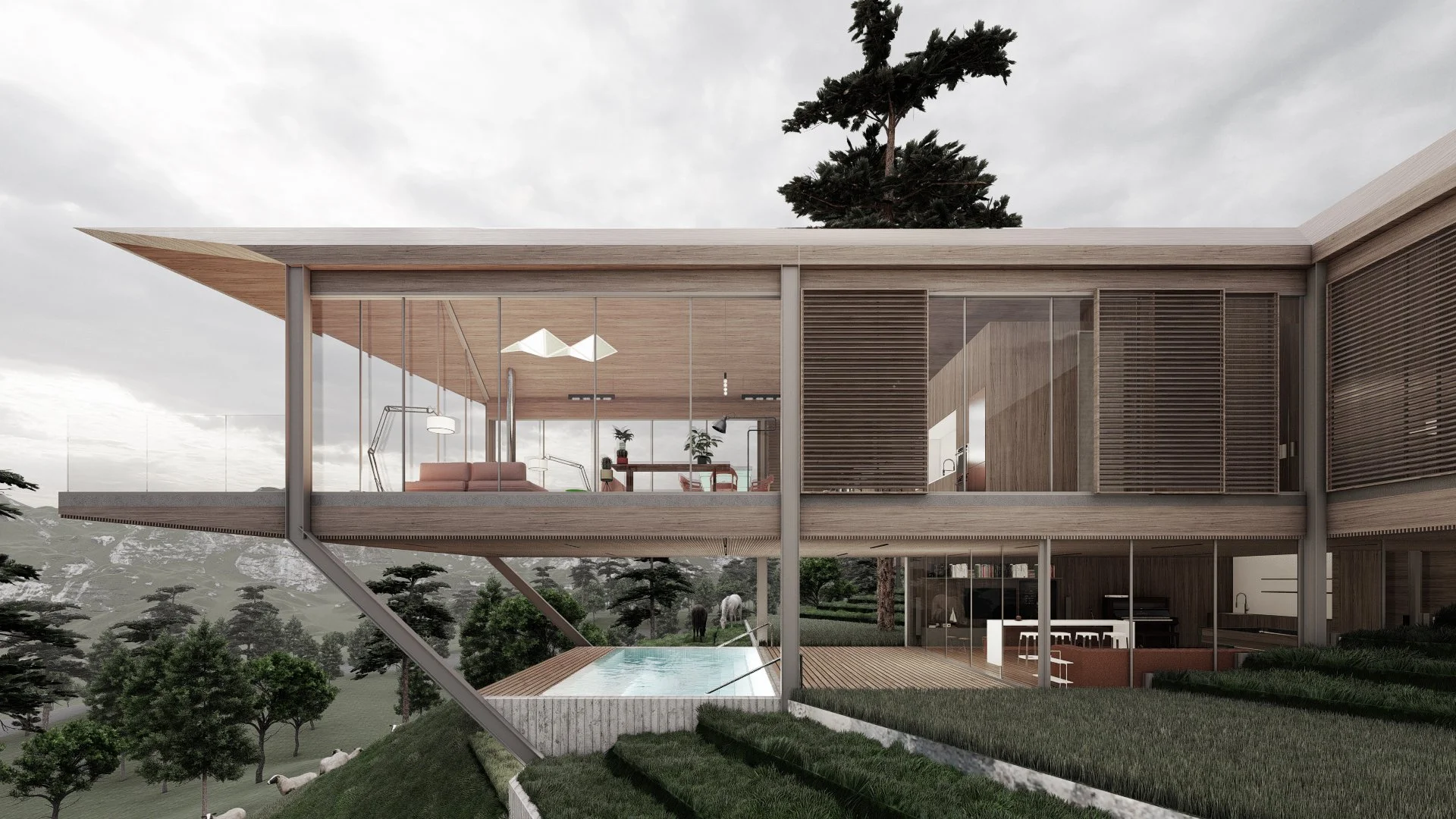 MONTANA - DESIGNER: FGP - PROJECT LEADER: DAMAA - RENDER AND MODELING: DAMAA