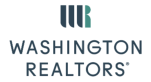 Washington REALTORS logo with stylized house graphic
