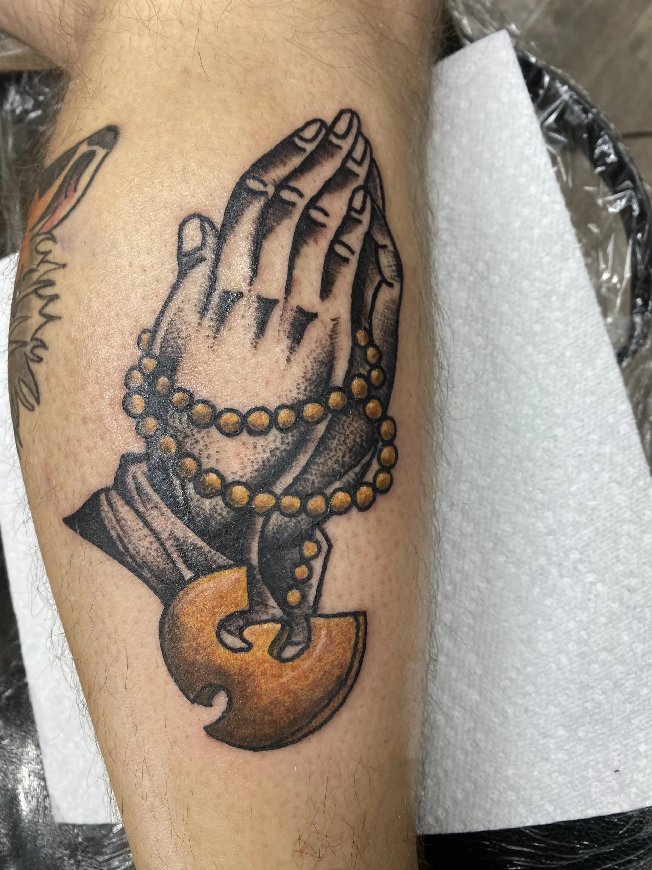 Wu Tang Clan Traditional Prayer Hands