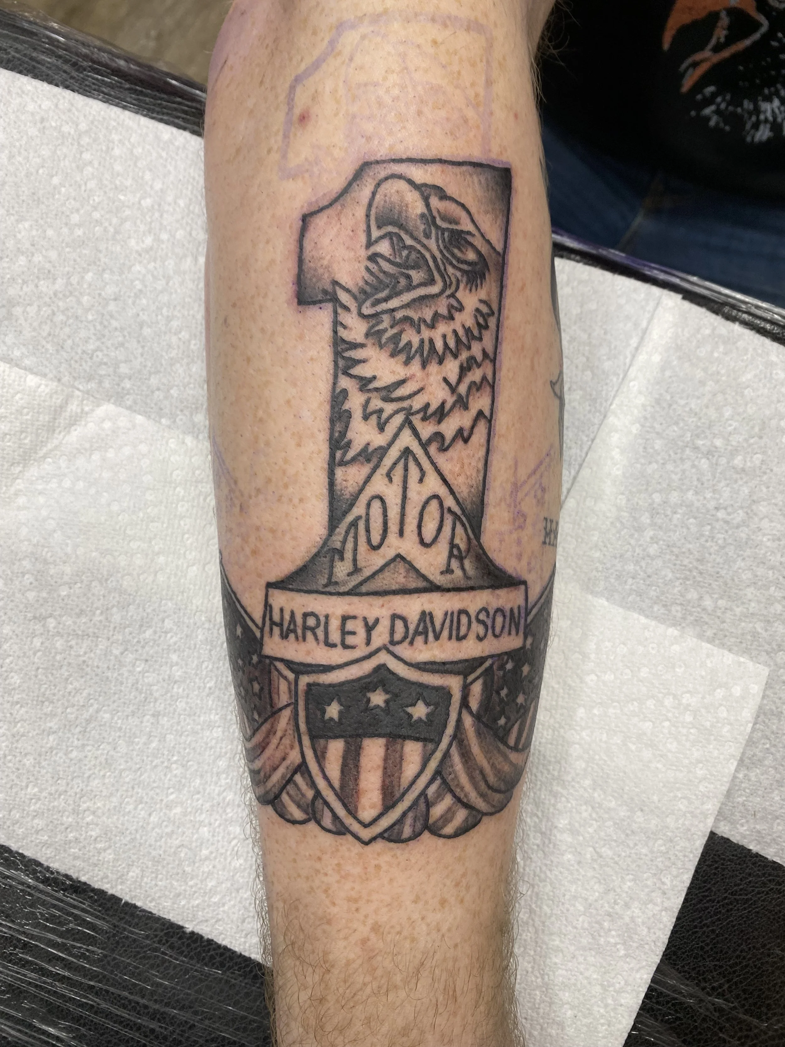 American Traditional Harley Davidson