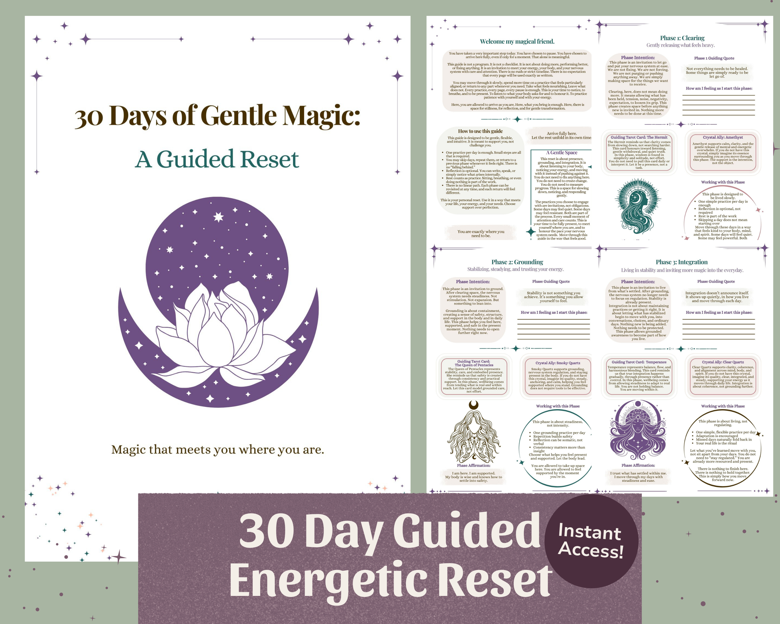 30 Days of Gentle Magic: A Guided Reset
