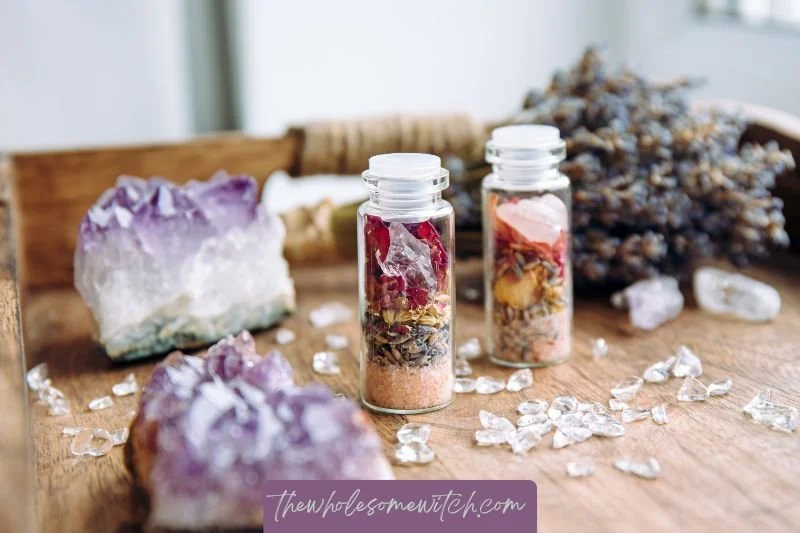 Simple Spell Jar for Motivation &amp; Positivity