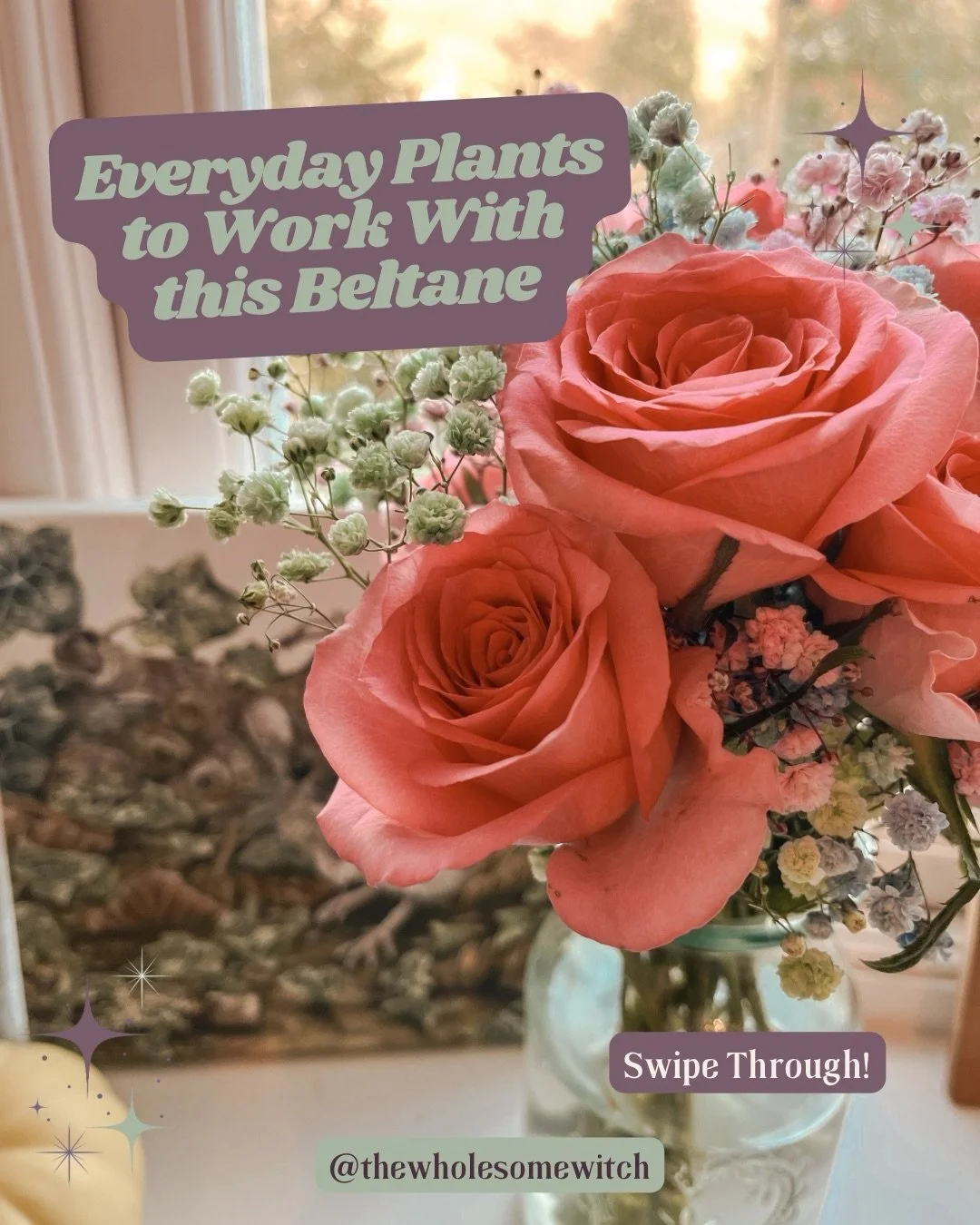 Welcome to a brand new week all! Today we shall continue on with our Beltane content focusing on plant energy. For Beltane, you&rsquo;re working with themes of:
&hellip;
* growth
* fertility (in the broad sense - ideas, life, energy)
* passion
* love