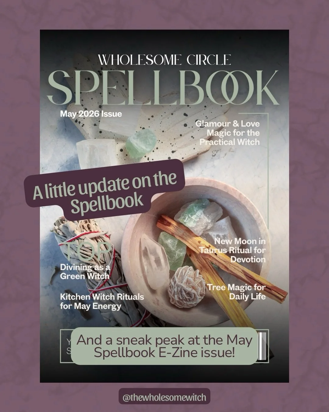 Hello my magical friends! A short break from Beltane content for a quick Spellbook update. I&rsquo;ve been creating the Spellbook for the past year (we&rsquo;ve just surpassed the one year anniversary!) and I am so thankful to all who have joined me 