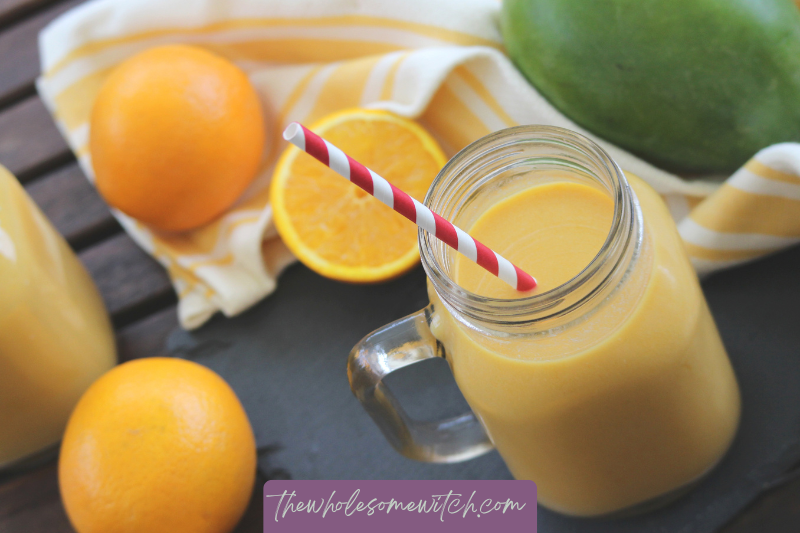 Kitchen Witch: Fast Creamsicle Smoothie for New Beginnings
