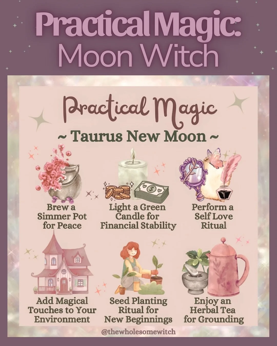 Coming up this weekend on Saturday we get to welcome the Taurus New Moon! They (meaning astrologers) are calling this one of the most powerful and positive new moons of the year, so you won&rsquo;t want to miss the magical energy it&rsquo;s bringing 