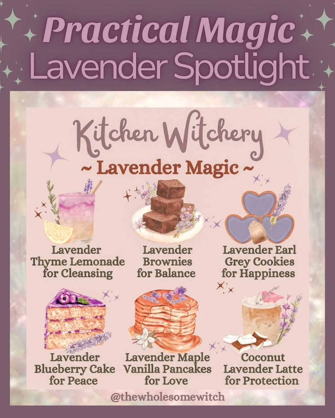 Hello my beautiful friends, and happy Monday! Sharing a little Lavender love to start the week off. I so enjoy using lavender in the kitchen, during the spring and summer months. It has such a fresh flavour and is surprisingly versatile, and has some