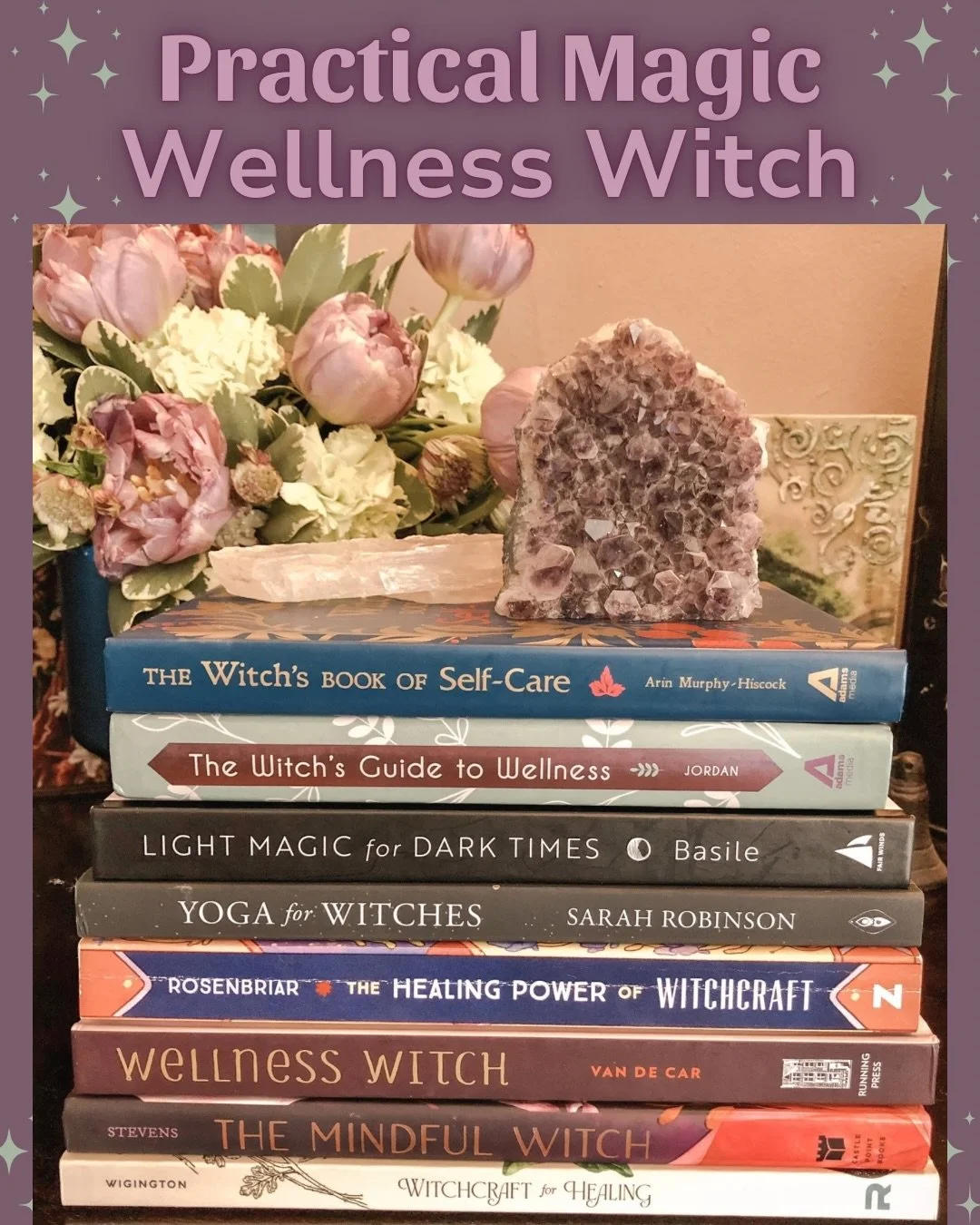 Happy Saturday my friends! Not sure why I have seemingly stopped posting book stacks but it&rsquo;s been a minute lol. I included this photo in one of my carousel posts this week and some of you asked about the books, so I decided to just post the fu