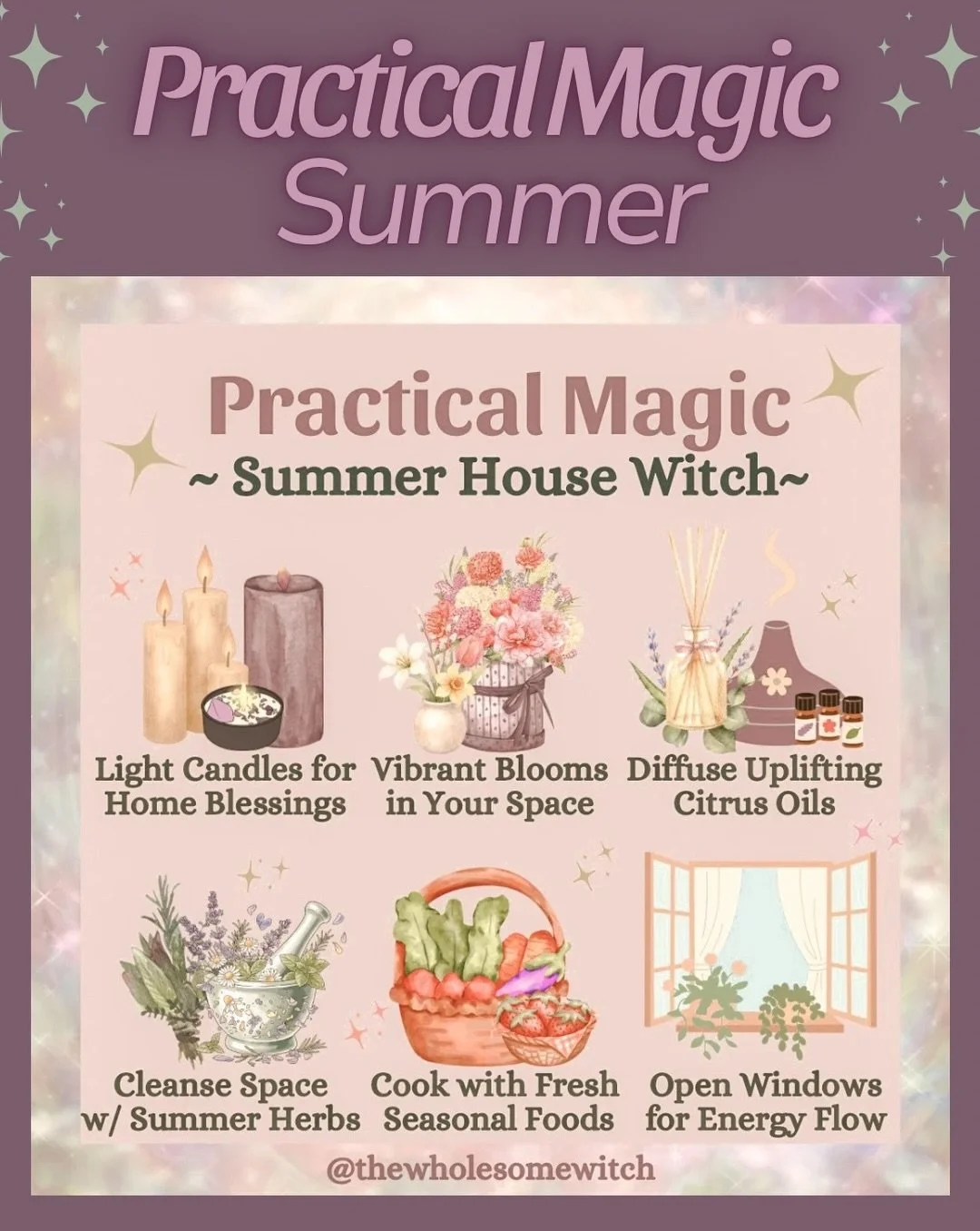 House magic is such a big part of my practice and is near and dear to my heart. There is just so much practical magic that can happen around the home to help uplift, cleanse, protect, and welcome blessings into our space. So on this lovely Saturday m