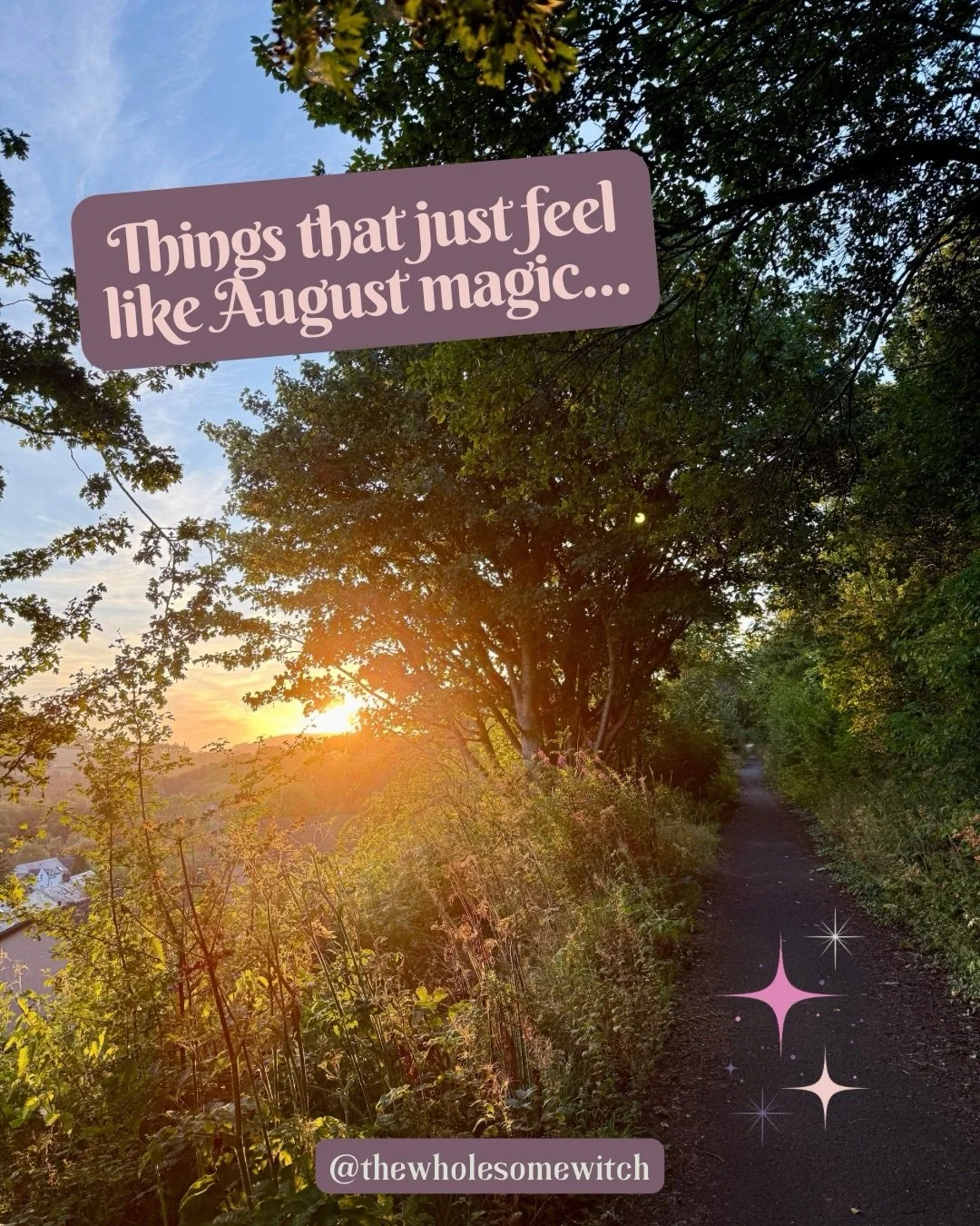 August holds so much magic and as we move through this second half of summer, I thought I&rsquo;d share a few things that just feel like magic to me this month. I would love if you would share something that feels like August magic to you in the comm