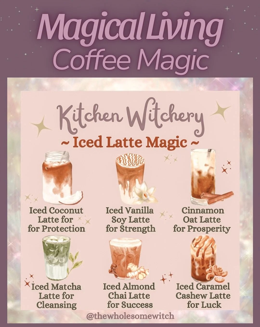 It&rsquo;s still summer friends and we are leaning into all the iced beverages over the next few weeks still lol. So here are some ideas to add a little magic into the delicious mix courtesy of coffee. Stay tuned for Iced Tea ideas coming soon and gi