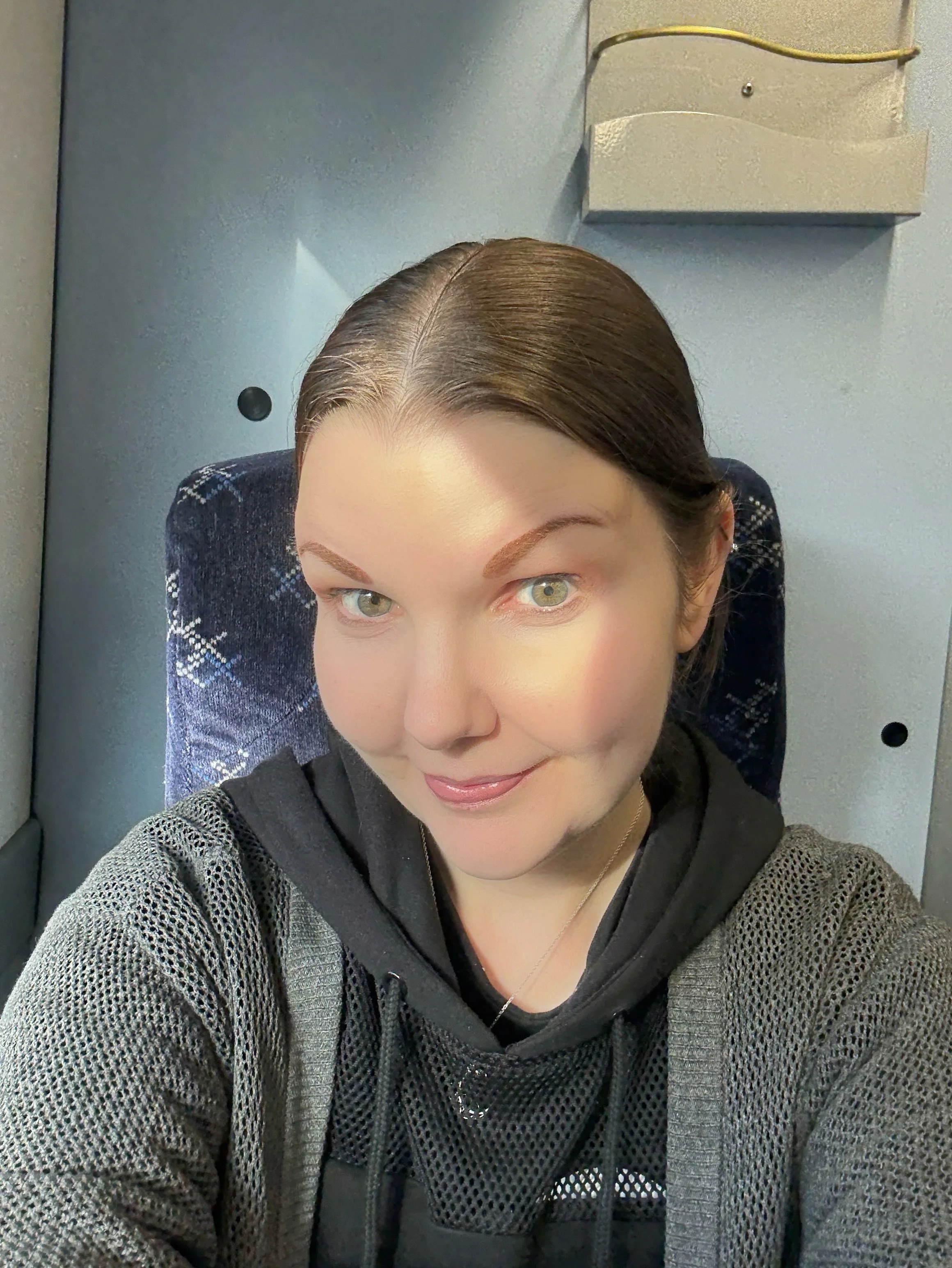 Good morning! Going off no sleep here (the overnight flights are brutal these days) but I am finally on the train back home. I had such a nice trip to Canada visiting family but I always feel so disconnected from you all and my work when I take a wee