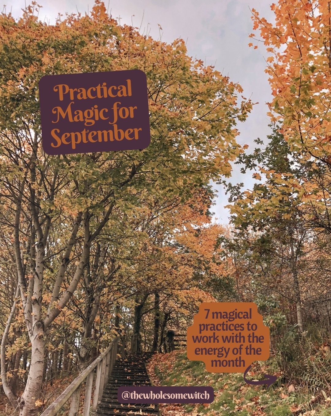 September has its own kind of magic. It&rsquo;s own absolutely unique, powerful, and intoxicating magic. It&rsquo;s the magic of harvest, transition, balance and preparing for the season ahead. The season of the witch no less. And there are so many w