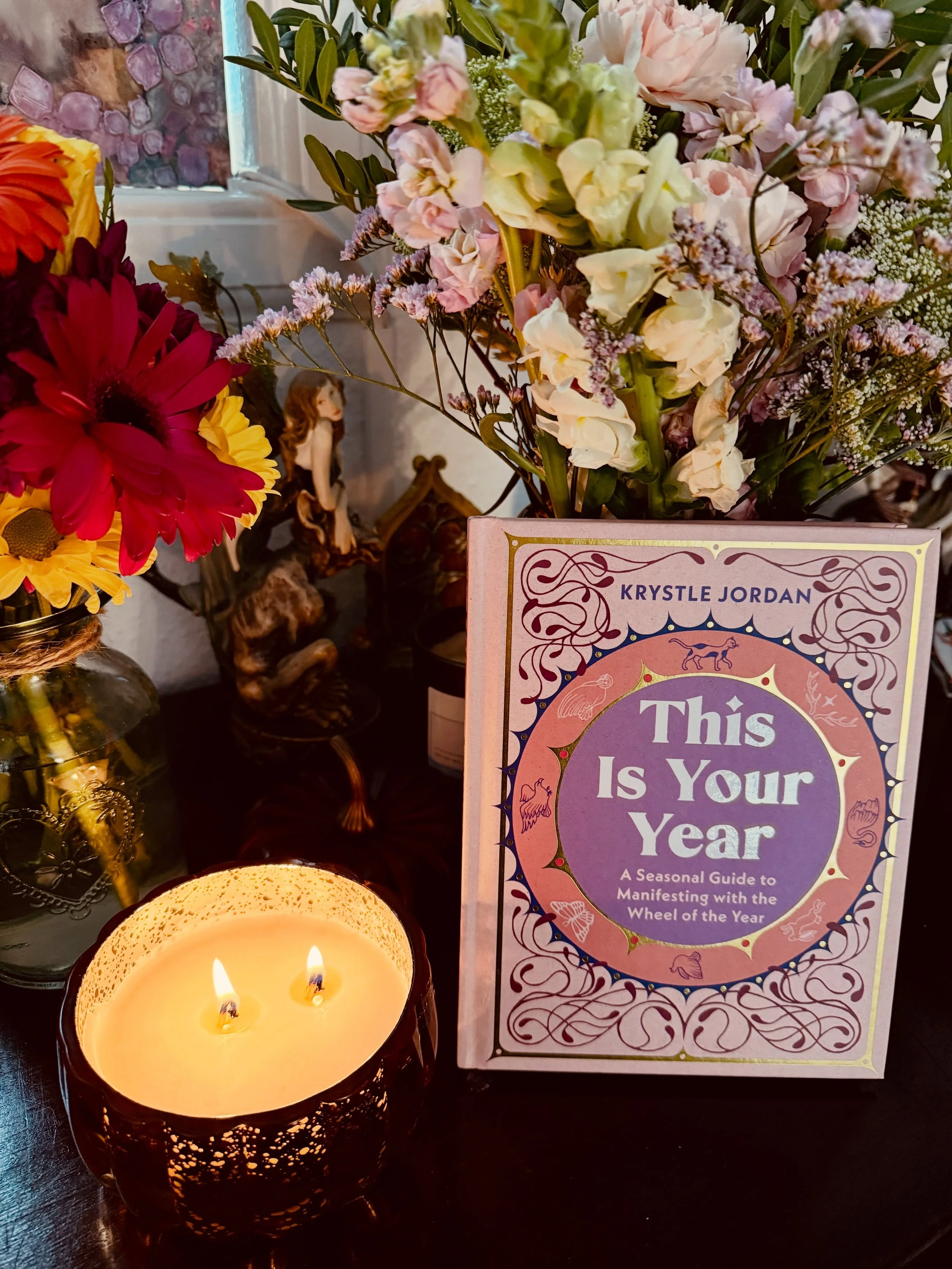 Just two days to go my Canadian and US friends! My newest book, This Is Your Year: A Seasonal Guide to Manifesting with the Wheel of the Year, arrives in the US and Canada on October 6th. I am so excited for it to make its way across the pond to you.