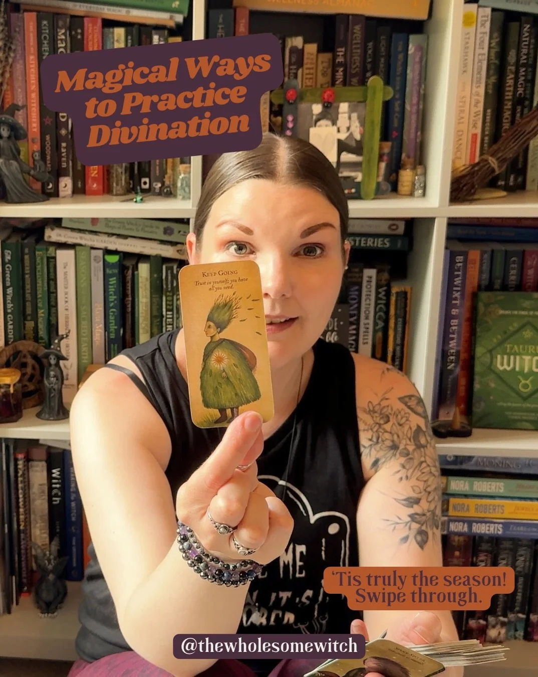 Hello friends! I am starting to feel much better, thankfully. Time to get to more regular posting again! Just in time for some magical Samhain content  So, since it&rsquo;s most definitely the season to dive into divination, I thought today I would s