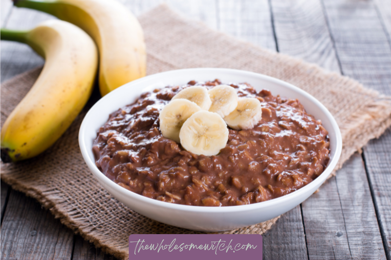 Chocolate Peanut Butter Overnight Oats for Wealth &amp; Prosperity (Vegan Recipe)