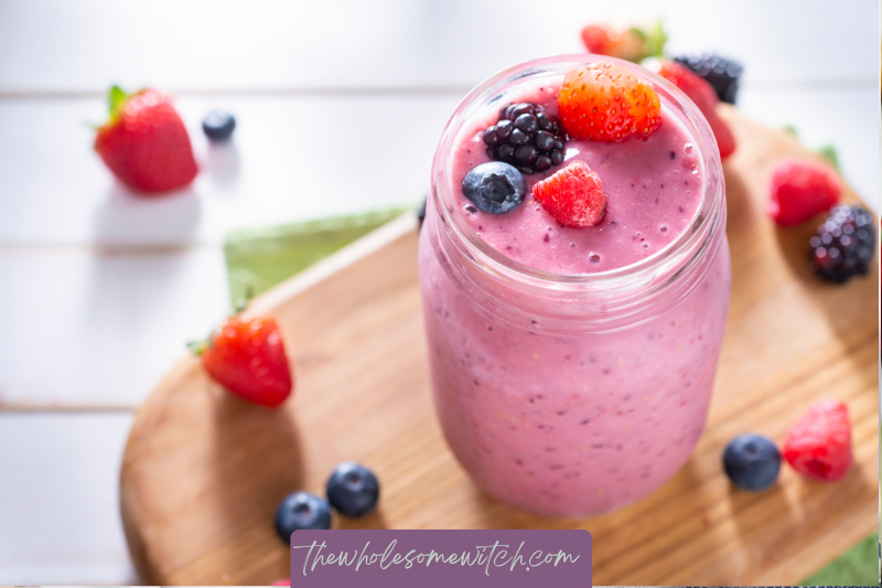 Kitchen Witch: Banana Berry Smoothie for Success