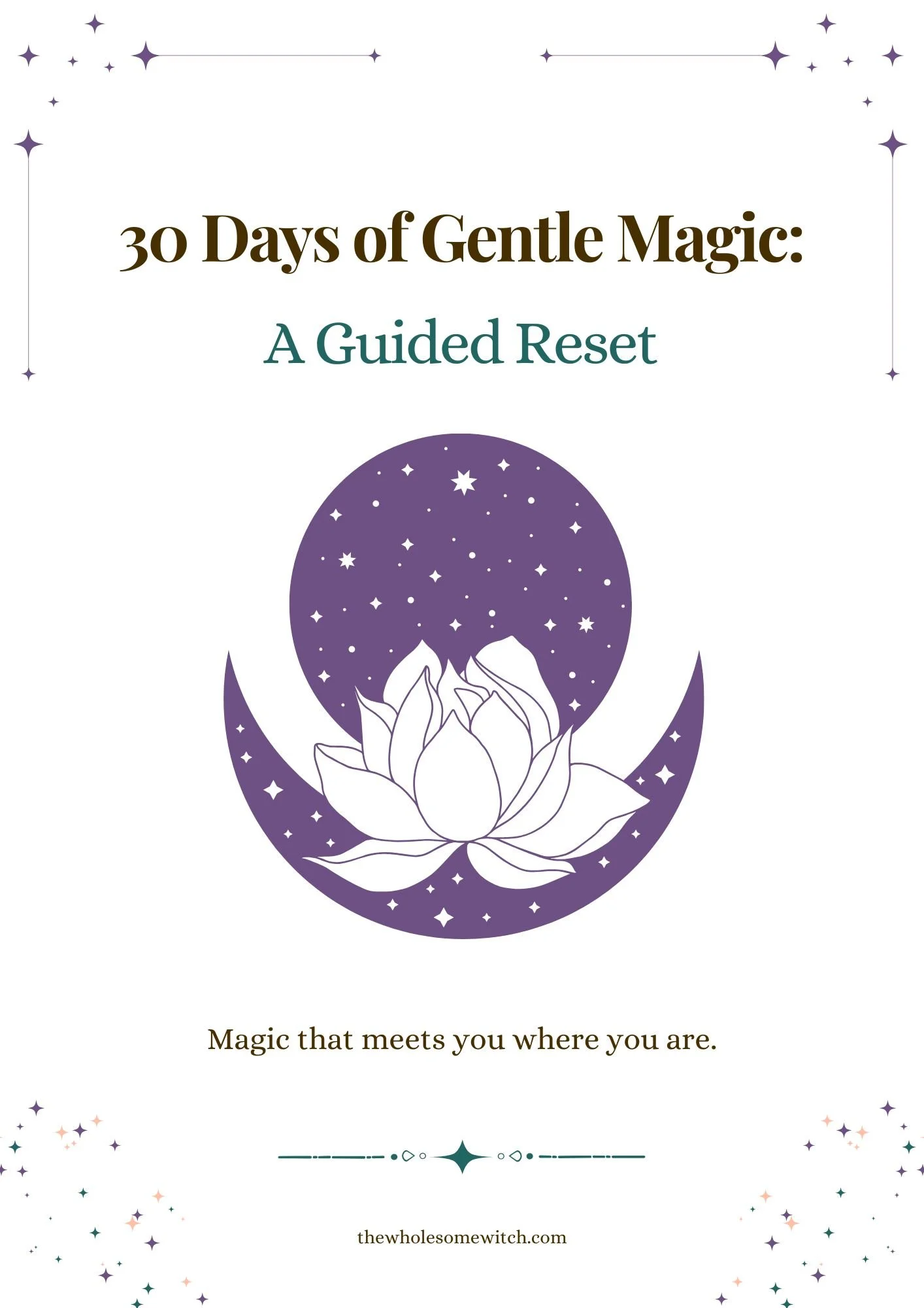 30 Days of Gentle Magic: A Guided Reset