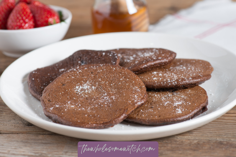 Kitchen Witchery: Vegan Strawberry Cacao Pancakes for Self Love