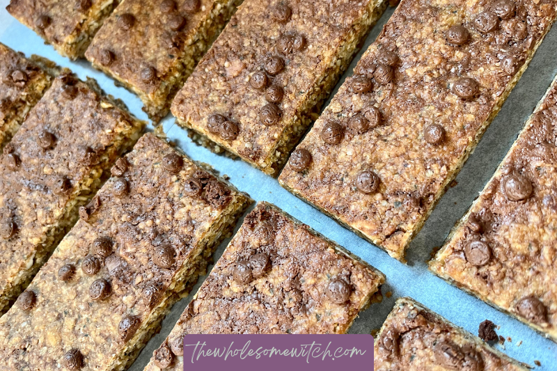 Kitchen Witch: Simple Chocolate Chip Granola Bars for Wealth